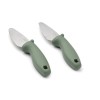 2-delige set kindermessen - Perry cutting knife faune green